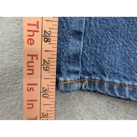 Universal Thread Overalls Womens 8 Blue Denim Bib Adjustable Straps Stretch - Picture 10 of 16